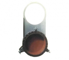 Manual blind plate valve