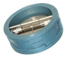 Wafer type vertical check valve