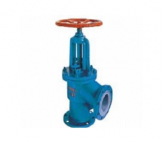Lined globe valve
